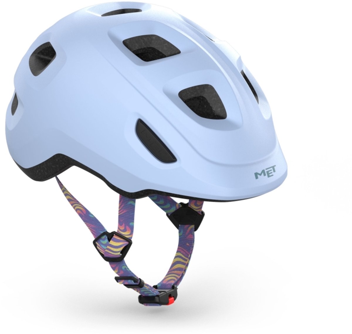 MET Hooray Kinderhelm Jongens & Meisjes – Fietshelm Kinderen - Maat XS/S (46-52 cm) – Lilac Matt
