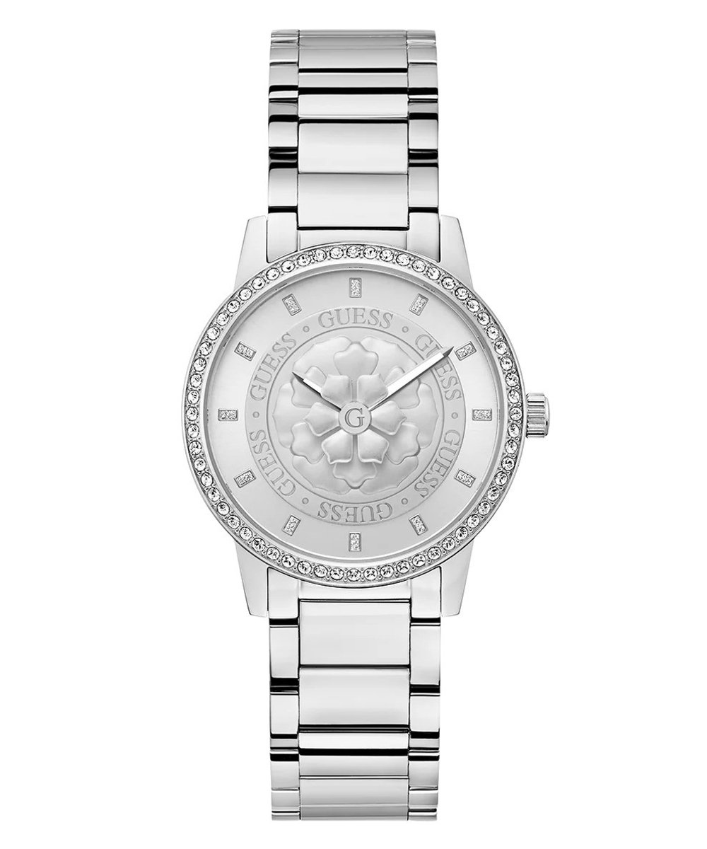 Guess Petal GW0747L1 Horloge - Staal - Zilverkleurig - Ø 36 mm