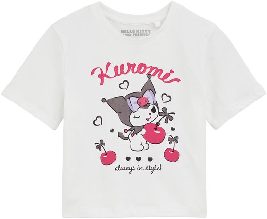 T-shirt WE Fashion Filles avec imprimé