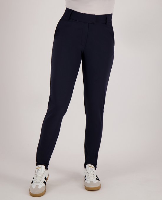Je m'appelle Travelstof At Work Broek Regular fit Met stretch - Blauw - Maat M