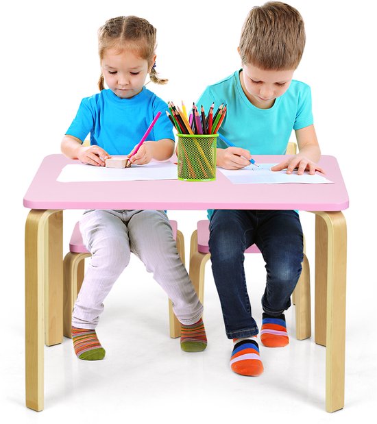 Goedkope houten krukjes - Kindertafel kopen? | Korting tot 48