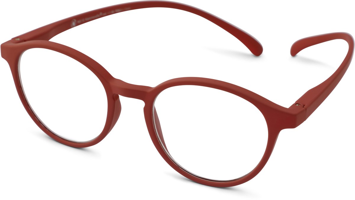 Leesbril Klammeraffe -No. 12-Red -+3.50