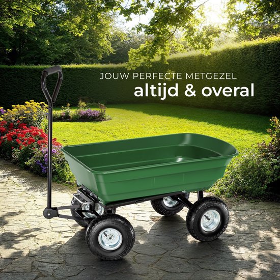 Handkar Kruiwagen Steekwagen bolderkar kiepwagen tuinkar van Fermultipower — afbeelding 3