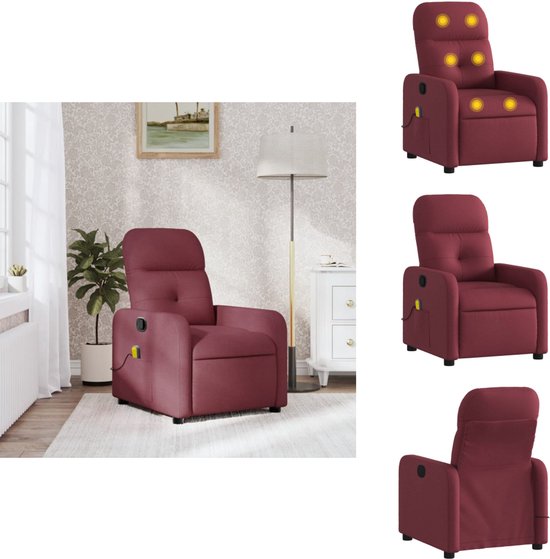 vidaXL Massagestoel Verstelbaar Stof (EAN: ...3433)