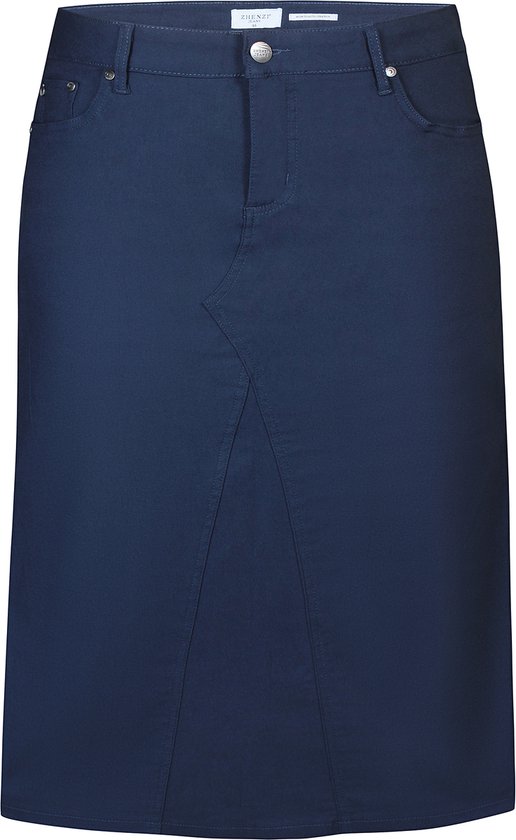 Jupe Zhenzi Ezri 672 bleu marine taille 48
