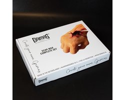 Grimas Scar Wax Set Complete - Wonden Set - Grime Wax - Voor Het Maken Van Littekens - Een Set Complete