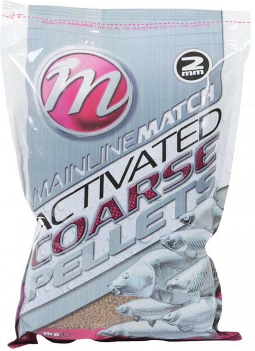 Mainline - Match Activated | Coarse Pellets | 2mm | 1kg - Beige