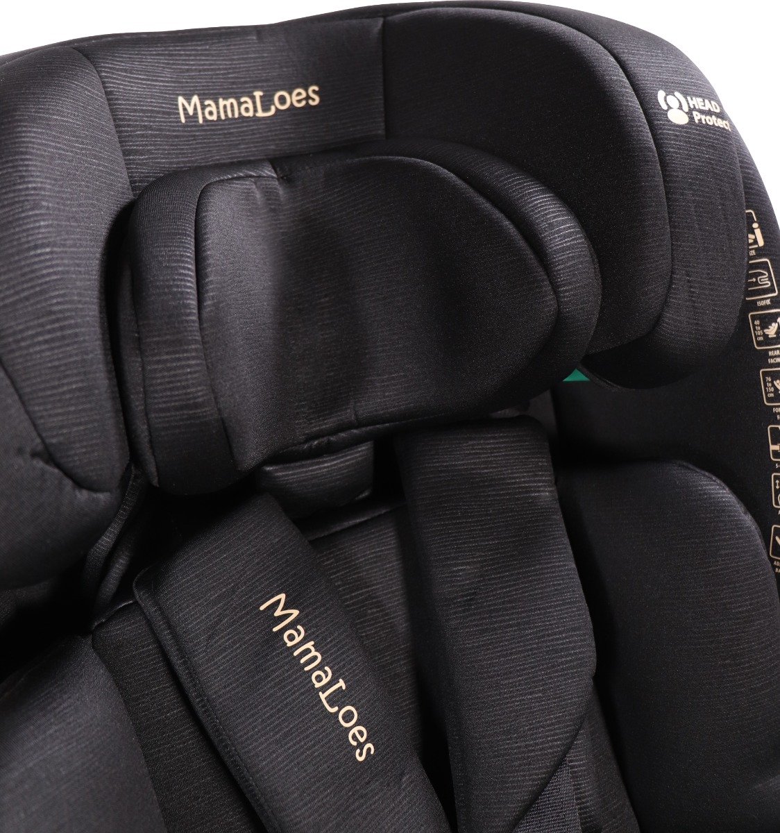 MamaLoes Autostoel Isofix - 360° Draaibaar thumbnail 5