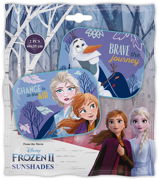 DISNEY Frozen Zonnescherm BESCHERMING TEGEN DE ZON auto, rubberen zuignappen SET 2 stuks van Merkloos — afbeelding 4