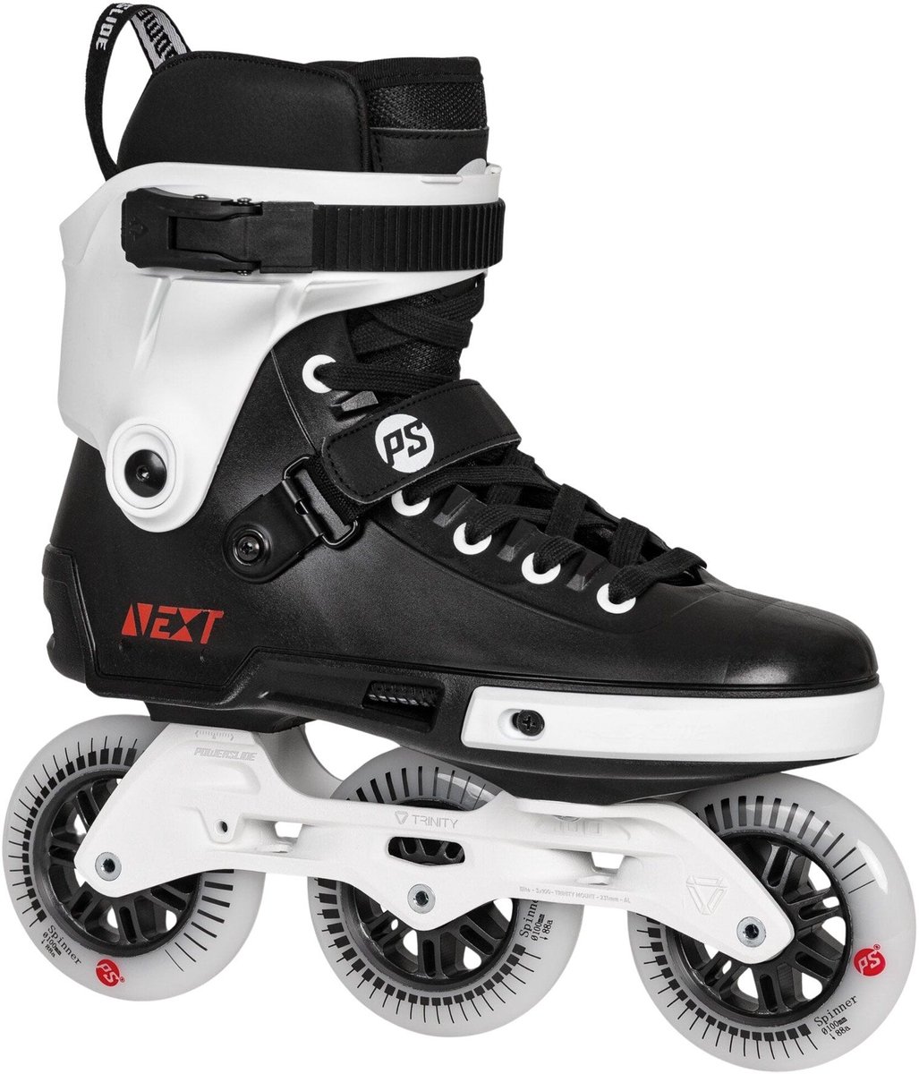 Powerslide Next Core 100 Skates Senior Zwart
