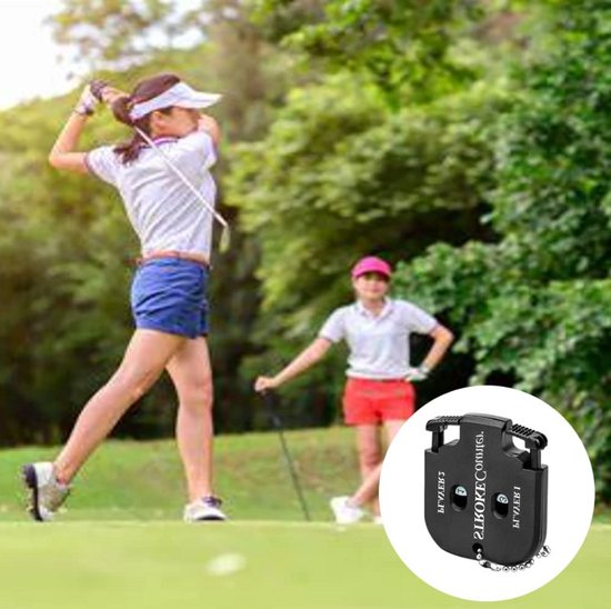 Golf Scoreteller - Scoreborden en Timers met Sleutelhanger - 2 speler schotscore - Handheld kleine digitale tijdteller - LOUZIR van LOUZIR — afbeelding 3