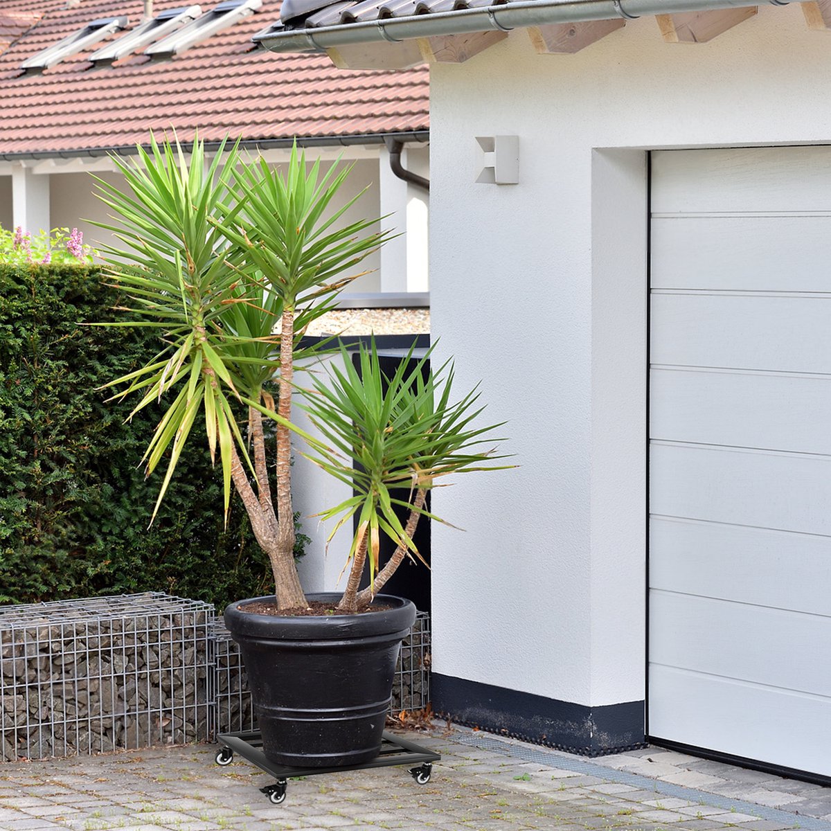 PLANTENROLLER 30CM ROND WPC AN. | Enorm van Driel