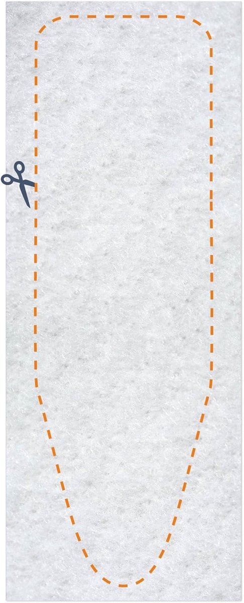 Molton Onderlegger - Extra dik - 140x55 cm - 100% Polyester