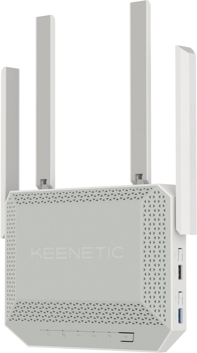 Keenetic Titan KN-1812-01-EU - Wi-Fi 7 (802.11be) Multigigabit Router - AX7200 - 10G/2.5G Poorten - USB 3.2