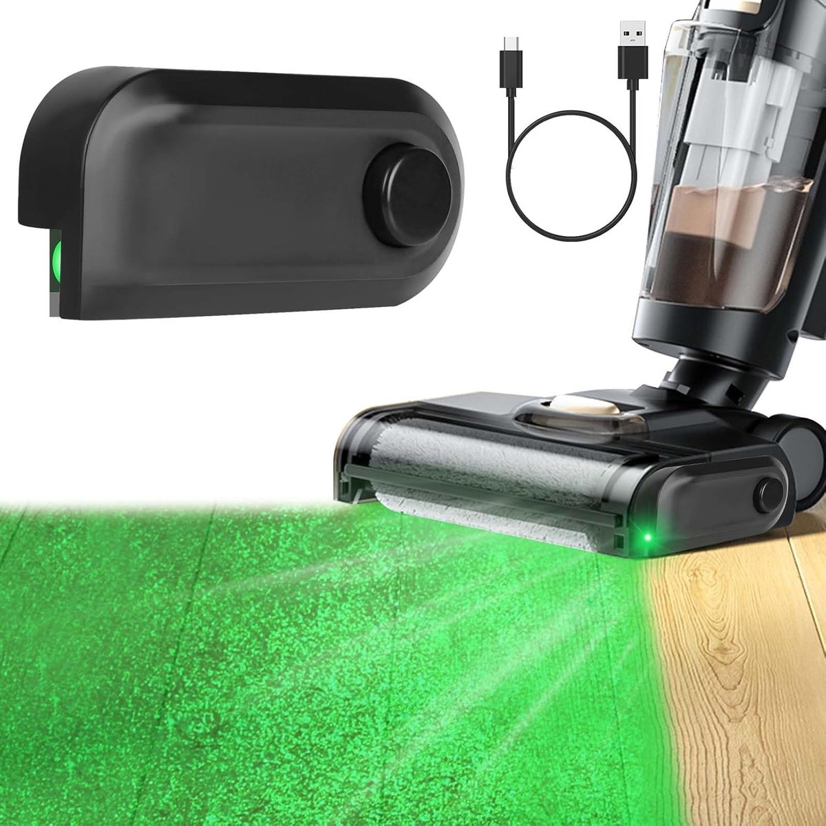 USB Stofzuigerlicht met Stofindicator - Oplaadbare LED Accessoire voor Stofzuigers