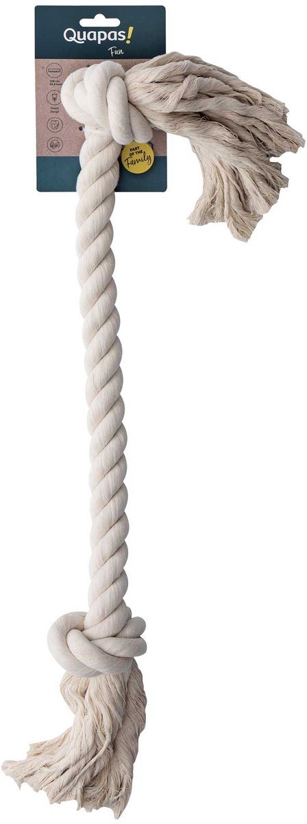 Quapas! Dog Toy Rope Open End Natural 100CM