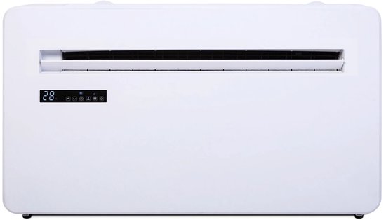 Nurion Airco monoblock 10000BTU koelen en verwarmen - Energiezuinig - Zonder buitenunit - warmtepomp - Zelf installeren - Wifi Google Home Alexa
