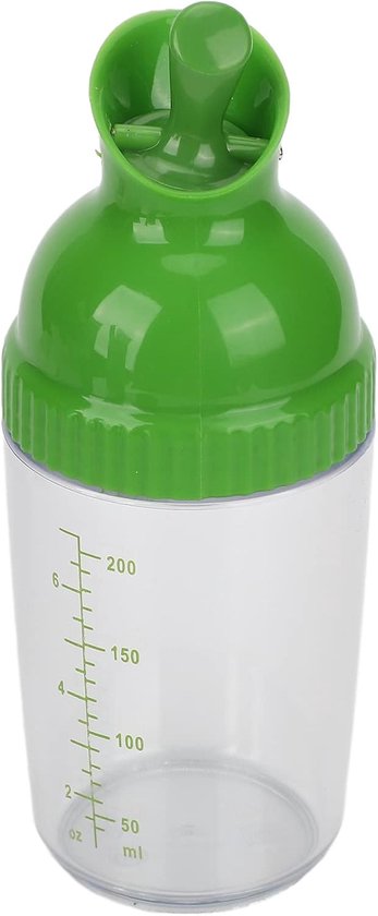 200ml Salad Dressing Shaker Bottle - Leak Proof, One-Hand Operation, For Oil, Vinegar, Sauces (Green) 200ml Salad Dressing Shaker Bottle - Leak Proof, One-Hand Operation, For Oil, Vinegar, Sauces (Green)