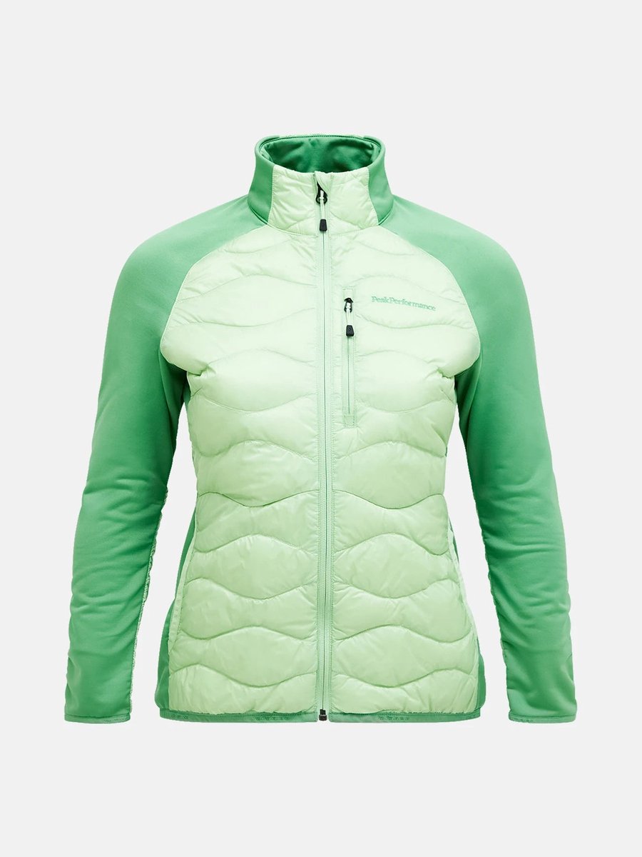 Peak Performance Helium Down Hybrid Jacket W Groen