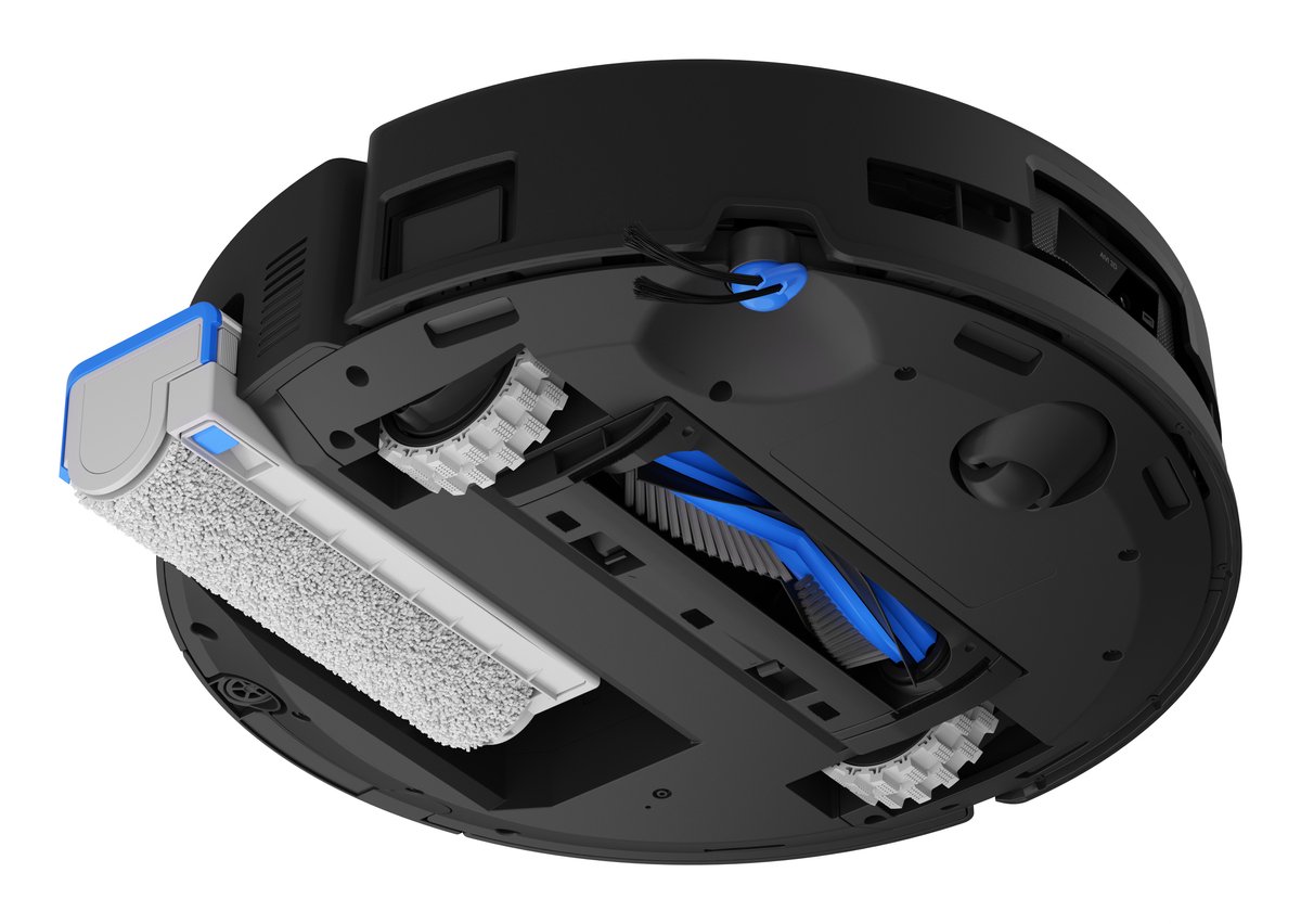 Afbeelding 2 van ECOVACS - DEEBOT T80 Omni - Stofzuig en dweilrobot (zwart) - 18.000 Pa zuigkracht- Zelfreinigende Robotstofzuiger met Warmwater – Dweilsysteem - Automatisch Leegstation - Geschikt voor dierenharen