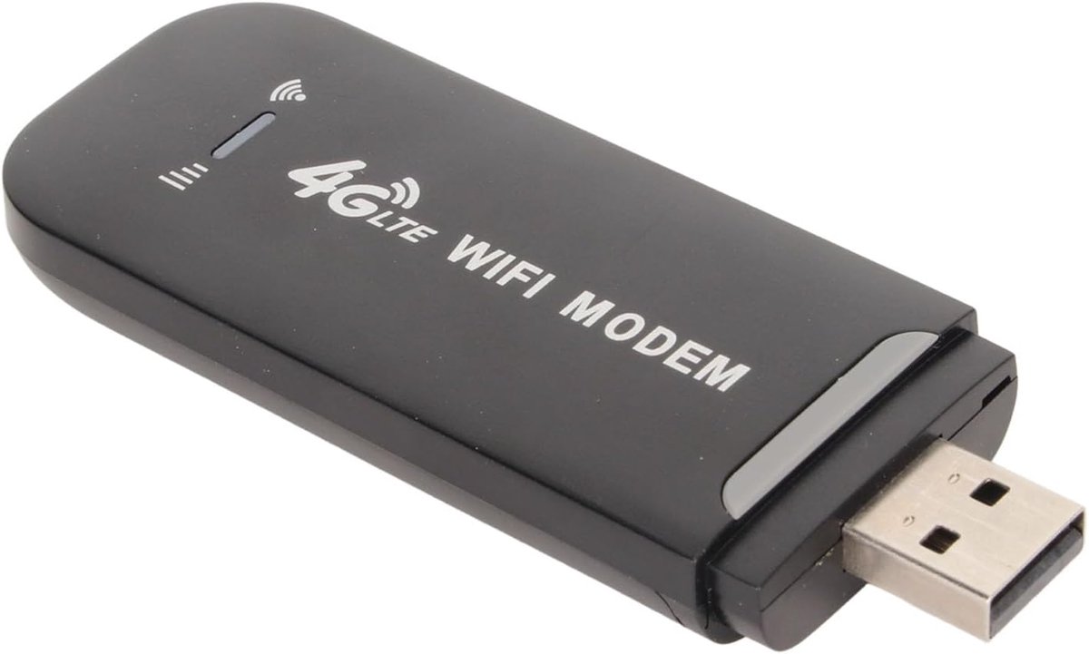 Draagbare 4G USB WiFi Hotspot - Ondersteunt Tot 10 Apparaten - Geschikt Voor Europese Simkaarten