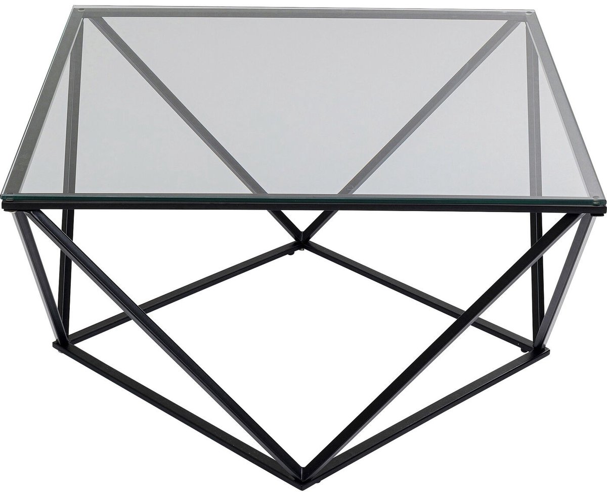 Kare Design Kare Salontafel Cristallo Black Zwart