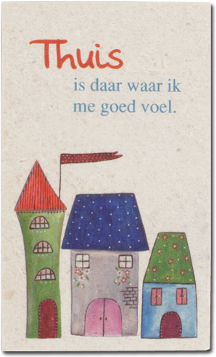 Thuis teksttegel