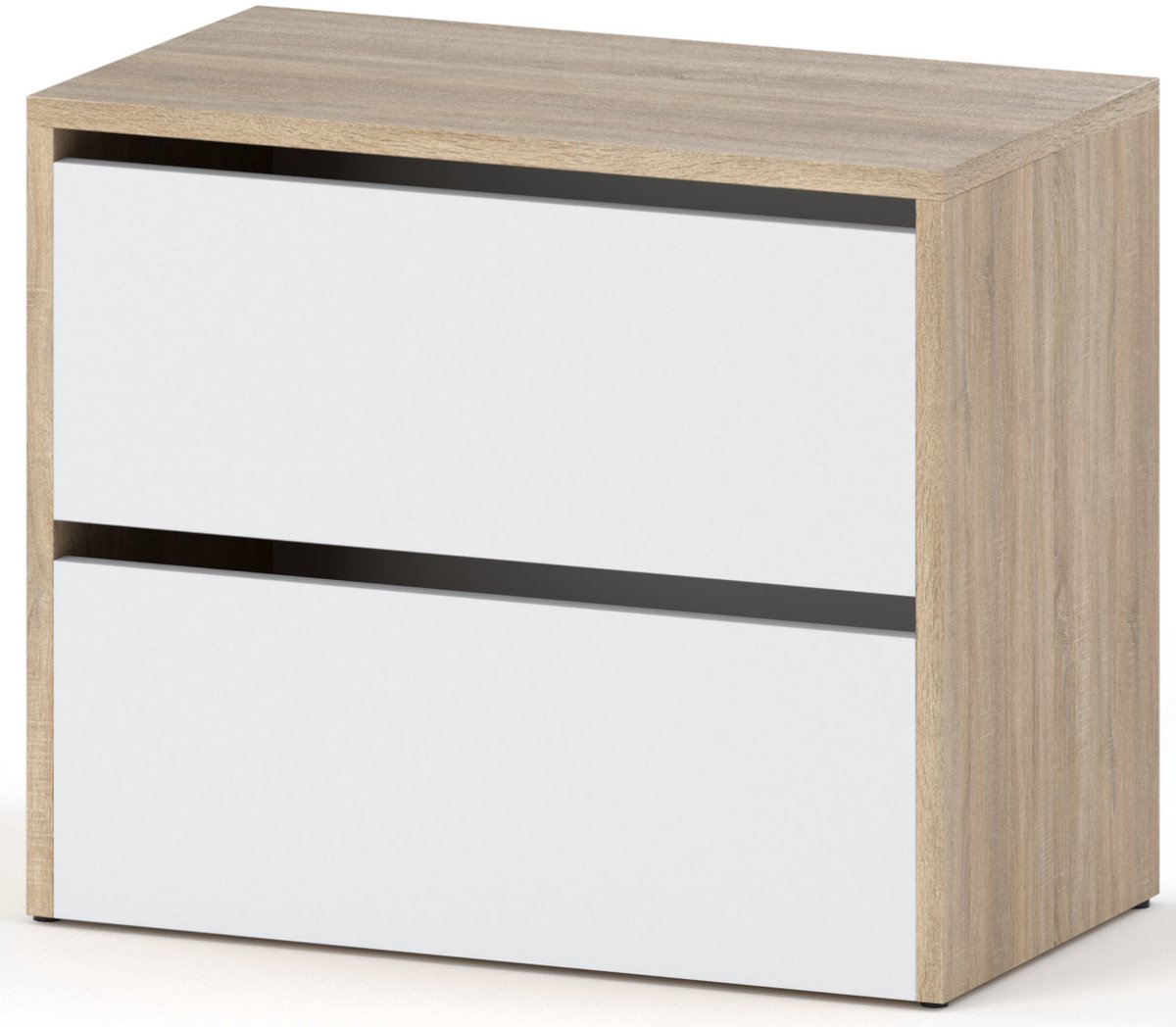SCHOENENKAST SONOMA EIKEN WIT 60 CM