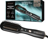 Bol.com Revamp Progloss BR2500 2 in 1 Föhnborstel en Stijlborstel - Voor Nat en Droog Haar - 550W borstel met Ionentechnologie -... aanbieding