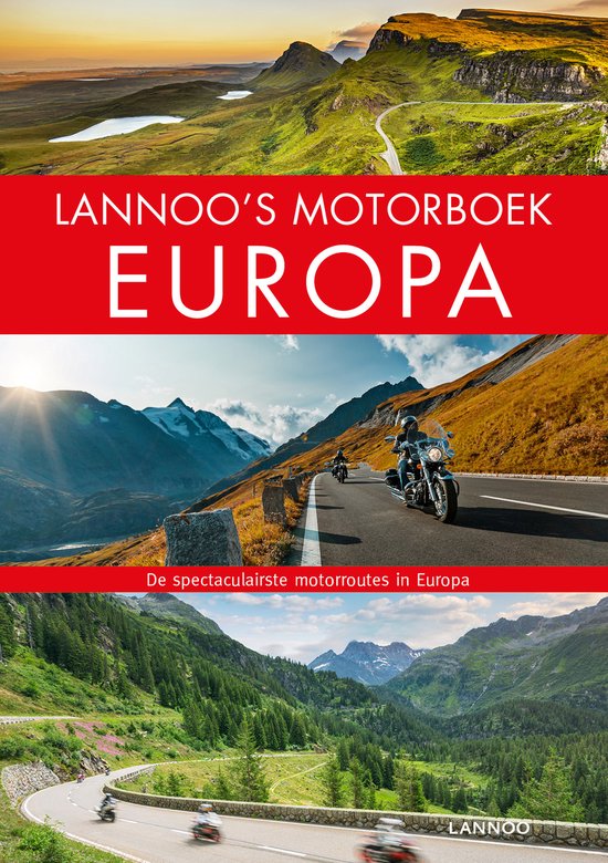 Lannoo's autoboek - Lannoo's Motorboek Europa - cover
