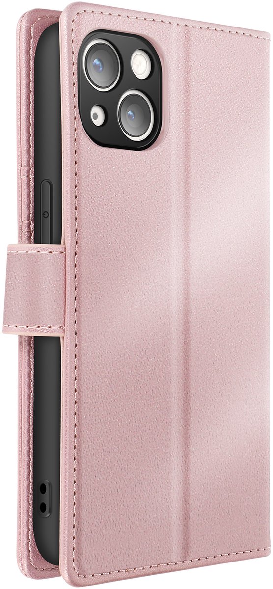 Mayaxess, Étui pour Geschikt voor Apple iPhone 13 Coque Détachable, Champagneroze