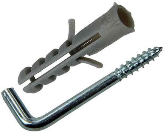 Mack PE Plug Met Schroefduim 8 stuks 4 x 40 mm