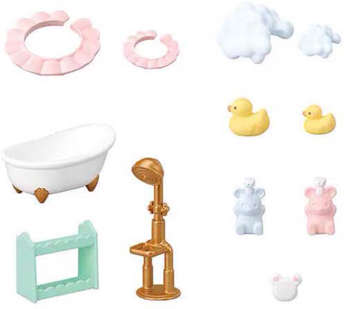 Sylvanian Families 5805 Bubbel badtijd broer- zus — cadeau in Spellen & Speelgoed - foto 8