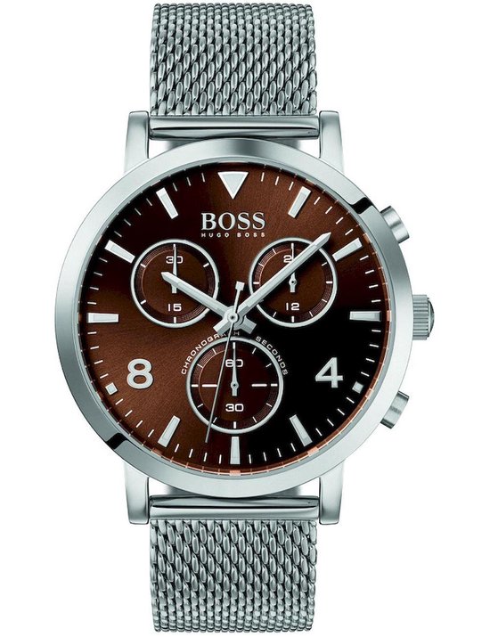 Hugo Boss Spirit 1513694 Horloge - RVS - Zilverkleurig - Ø 42 mm