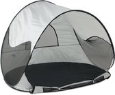 Deryan Luxe Pop Up Strandtent - Anti-UV 50+ - Silver