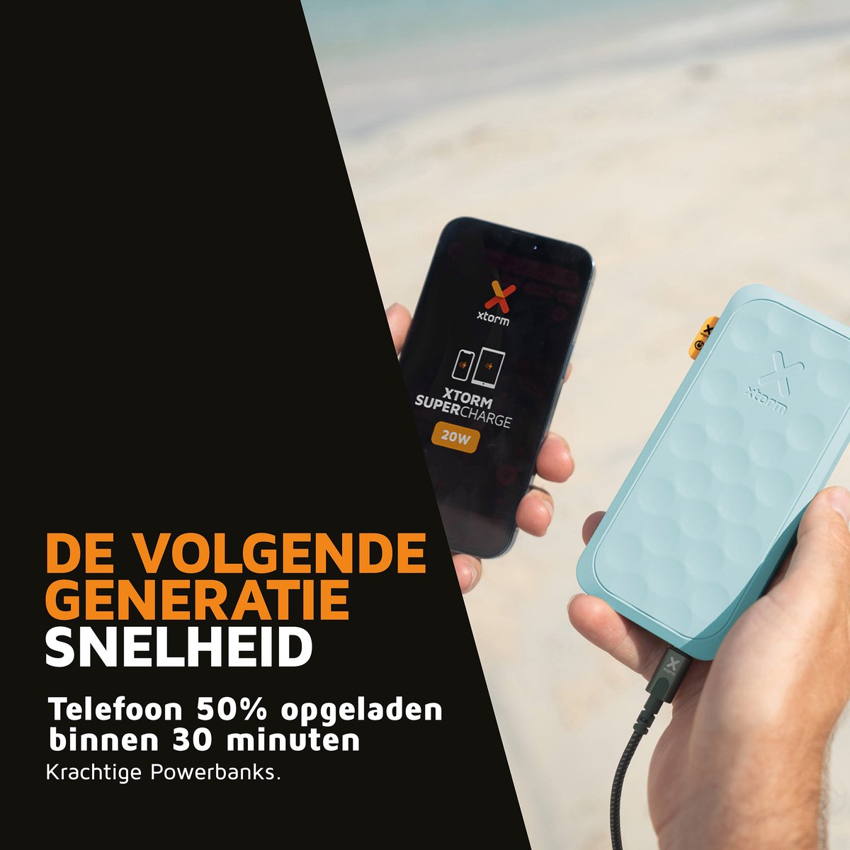 Xtorm Fuel Series 5 Powerbank 10.000 mAh Blauw - afbeelding 2