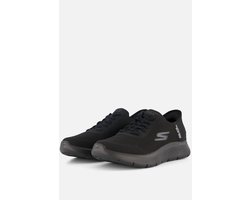 Skechers Slip-ins Go Walk Flex - Hands Up - Heren Instappers - Zwart