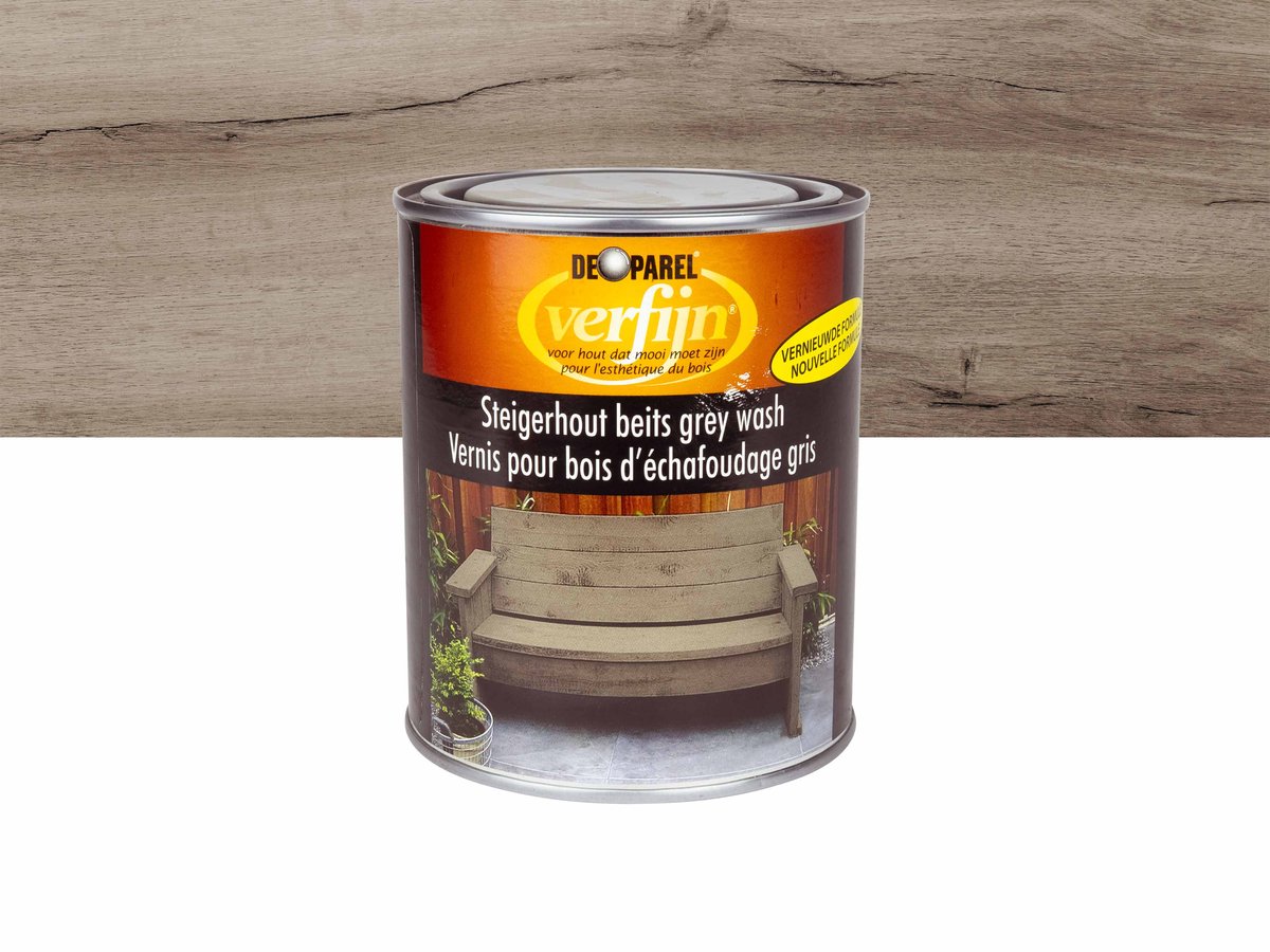 Steigerhout Beits Grey Wash 0,75 Liter