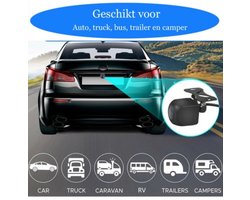 AHD Achteruitrijcamera Waterdicht 170 Wide Angle Night Vision met kentekenplaat houder
