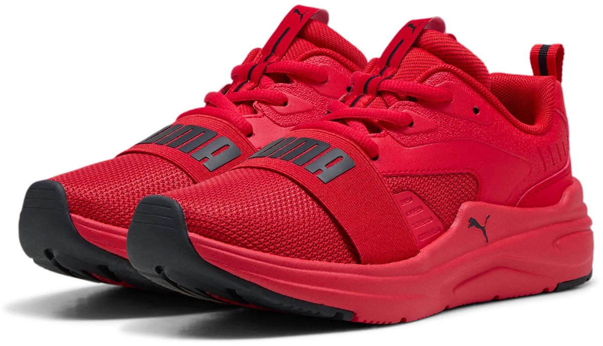 PUMA SOFTRIDE Wired 2 JR kinder sportschoenen unisex 401505 03 Rood