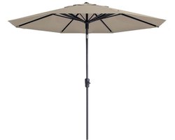Madison - Parasol Paros II Round Ecru - 300cm - Beige