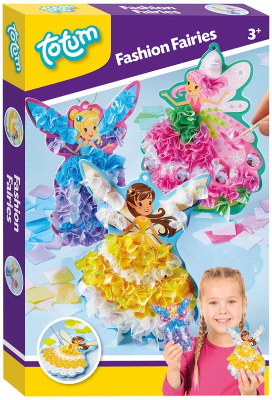 Totum Fashion Fairies - dress me up popjes elfjes versieren