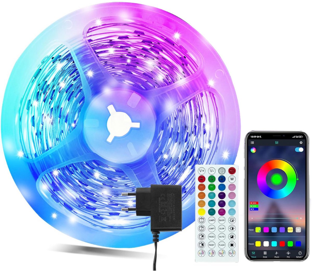 LED Strip 10 Meter - LED Verlichting Strips - LED Light