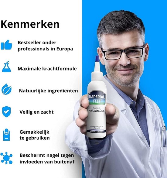 Effectieve Teennagelverzorging – Kalknagelbehandeling - Voor Verkleuring, Verdikking en Broze Nagels – Intensieve Kalknagel Verzorging voor Schimmelnagel en Nagelschimmel – Zonder Water – XL 75ML - Anti Kalknagel Behandeling
