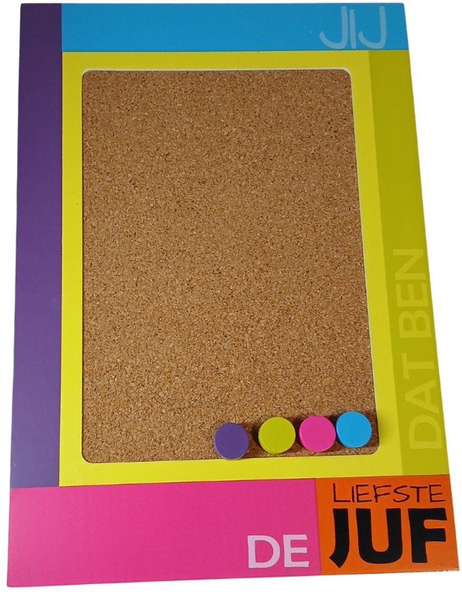 Prikbord "Blok" Liefste Juf