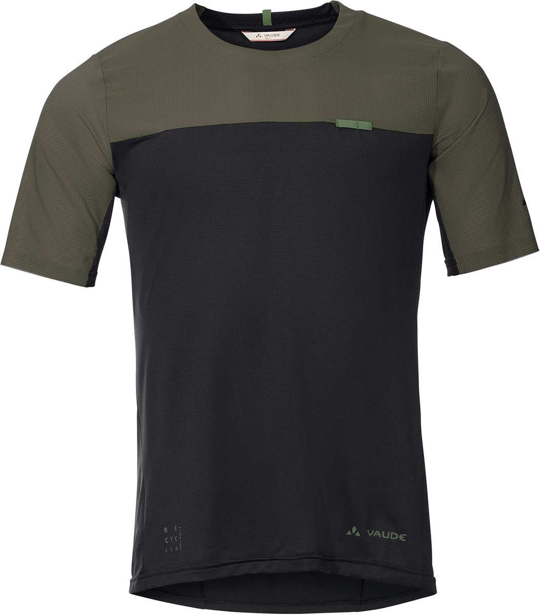 Vaude Bike Kuro Ii T-shirt Met Korte Mouwen Man Zwart