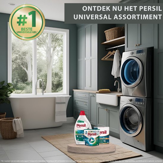 Persil Deep Clean Universal - Détergent liquide - Pack économique - 6 x 19 lavages