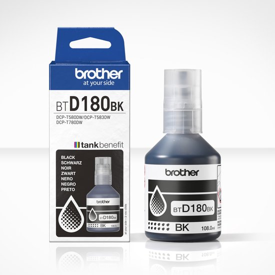 Brother BT-D180 Inktfles Zwart