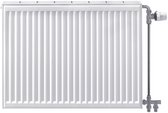 Bol.com Stelrad Compact All In paneelradiator 40x140cm type 22 1743watt 4 aansluitingen Staal Wit glans aanbieding