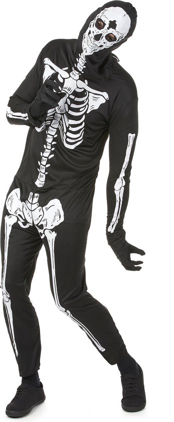 LUCIDA - Halloween skeletten kostuum voor mannen - Volwassenen kostuums |  bol.com